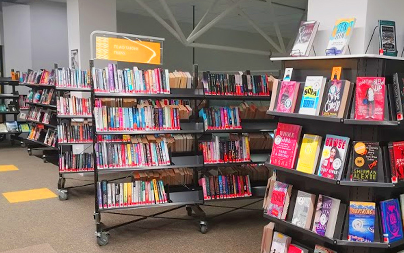 Teens Area in the Library